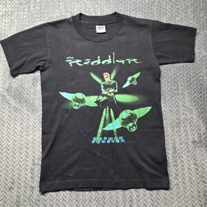 Vintage 1995 Batman Forever Riddler T Shirt Youth L Anvil Single Stitch USA Made